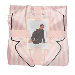 Victorias Secret Satin Long PJ Set